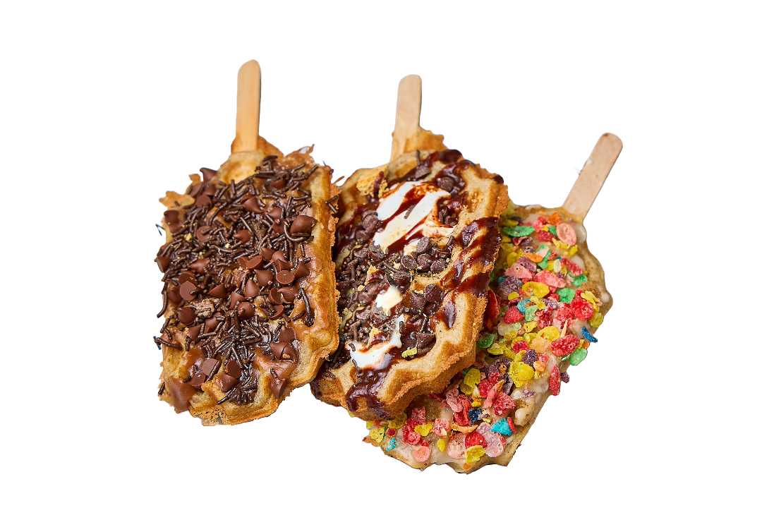 Mochi Waffle Pops